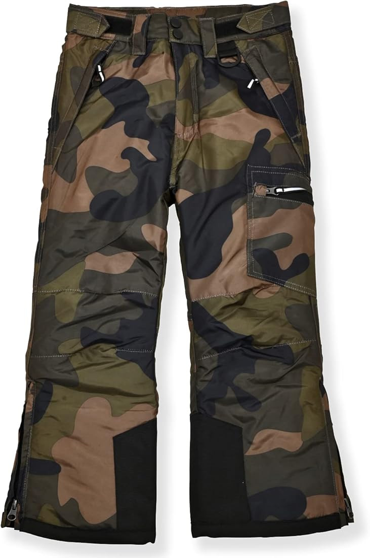 Arctic Quest Girls Boys Kids Unisex Insulated Snow Ski Pants Winter Water-Resistant Windproof Out... | Amazon (US)