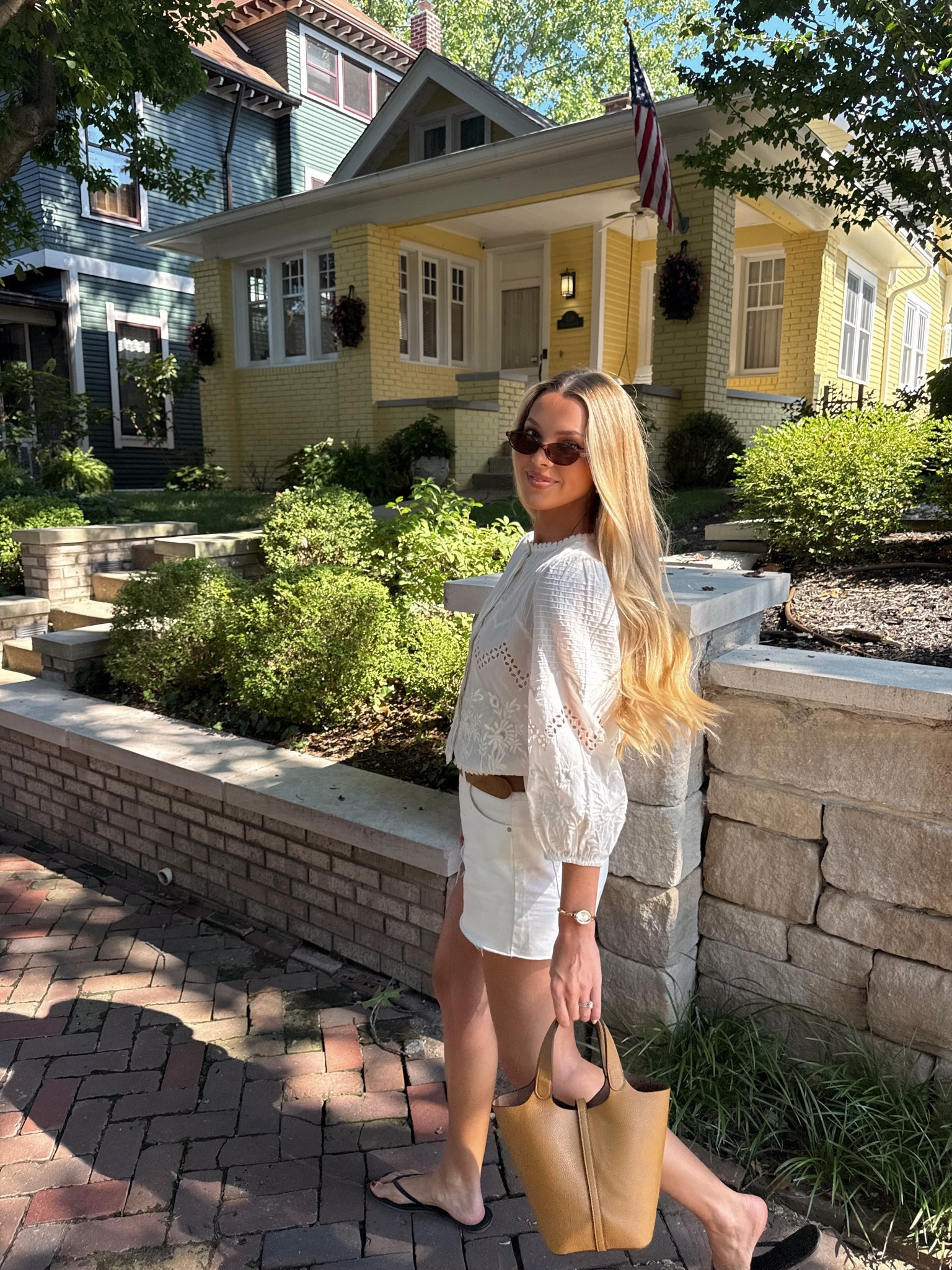 summer ootd 🤍 true size in shorts & top!

#LTKootd #LTKdayinmylife #LTKSeasonal