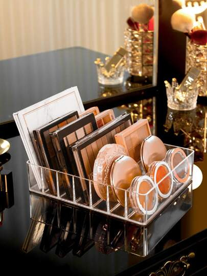 1pc Clear Cosmetic Storage Box,Room,Home,Bedroom,Bathroom,House,Pink Room,Living Room Decor,Trave... | SHEIN