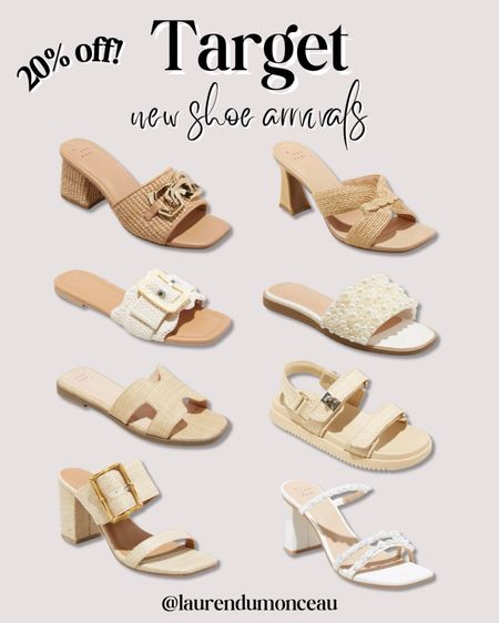 Target New Spring Shoes on sale 20% off!

Spring shoes, spring sandals, spring heels, sandals, neutral sandals, resort wear, beach wear, vacation outfit, rafia, woven sandals, target shoes, women’s shoes, affordable spring shoes, summer shoes, summer sandals, slides 

#LTKshoecrush #LTKsalealert #LTKfindsunder50