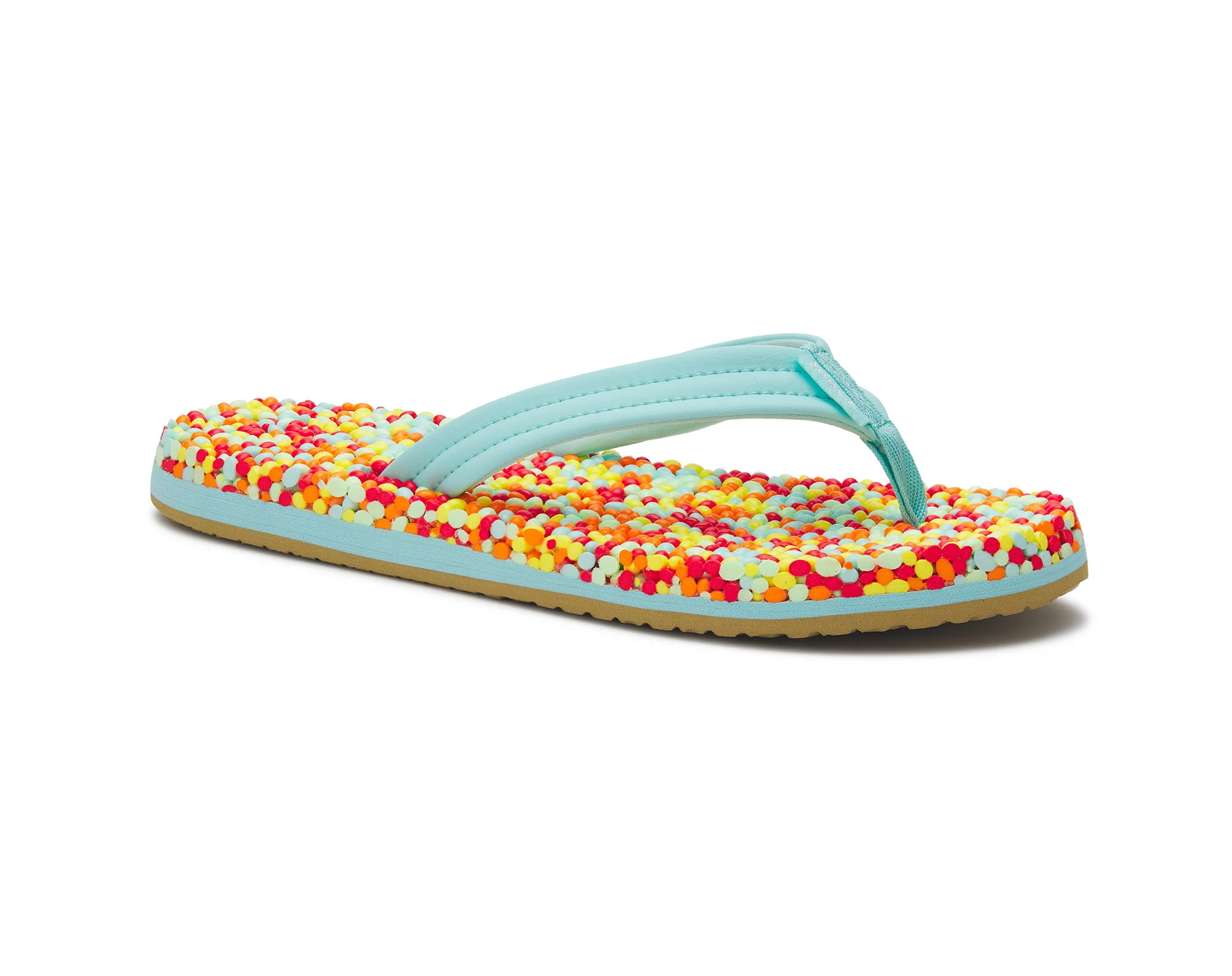 Bubblecush x Dippin' Dots - Youth - Rainbow Ice / 6 | Sanuk Footwear