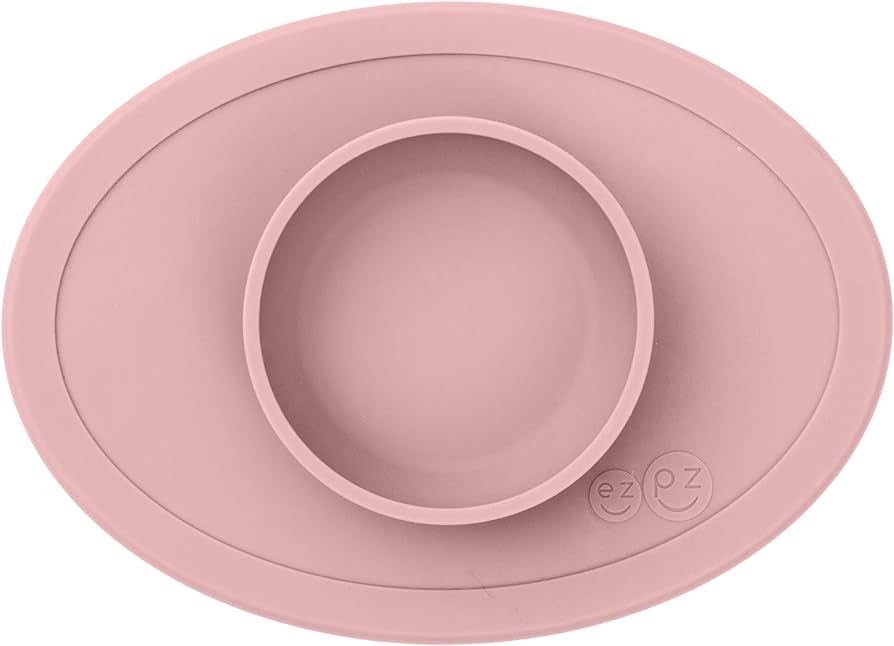 ezpz Tiny Bowl - 100% Silicone Suction Bowl with Built-in Placemat for First Foods + Baby Led Wea... | Amazon (CA)