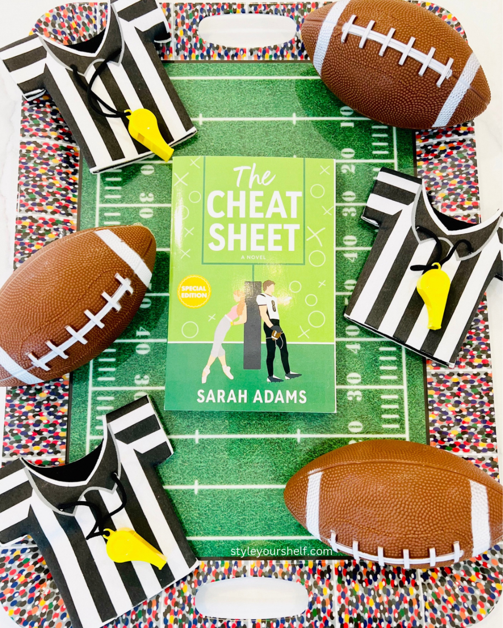 Searching for your next sports romance? Check out The Cheat Sheet! 🏈