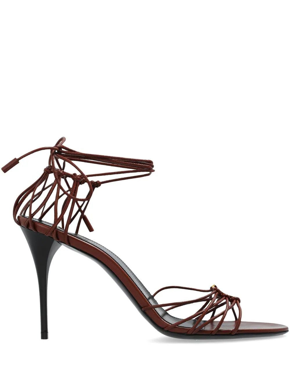 Babylone 90mm leather sandals | Farfetch Global