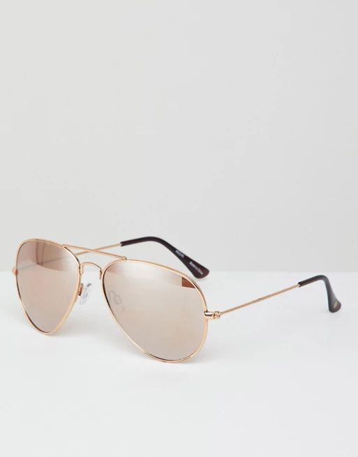 Accessorize gold aviator sunglasses | ASOS UK
