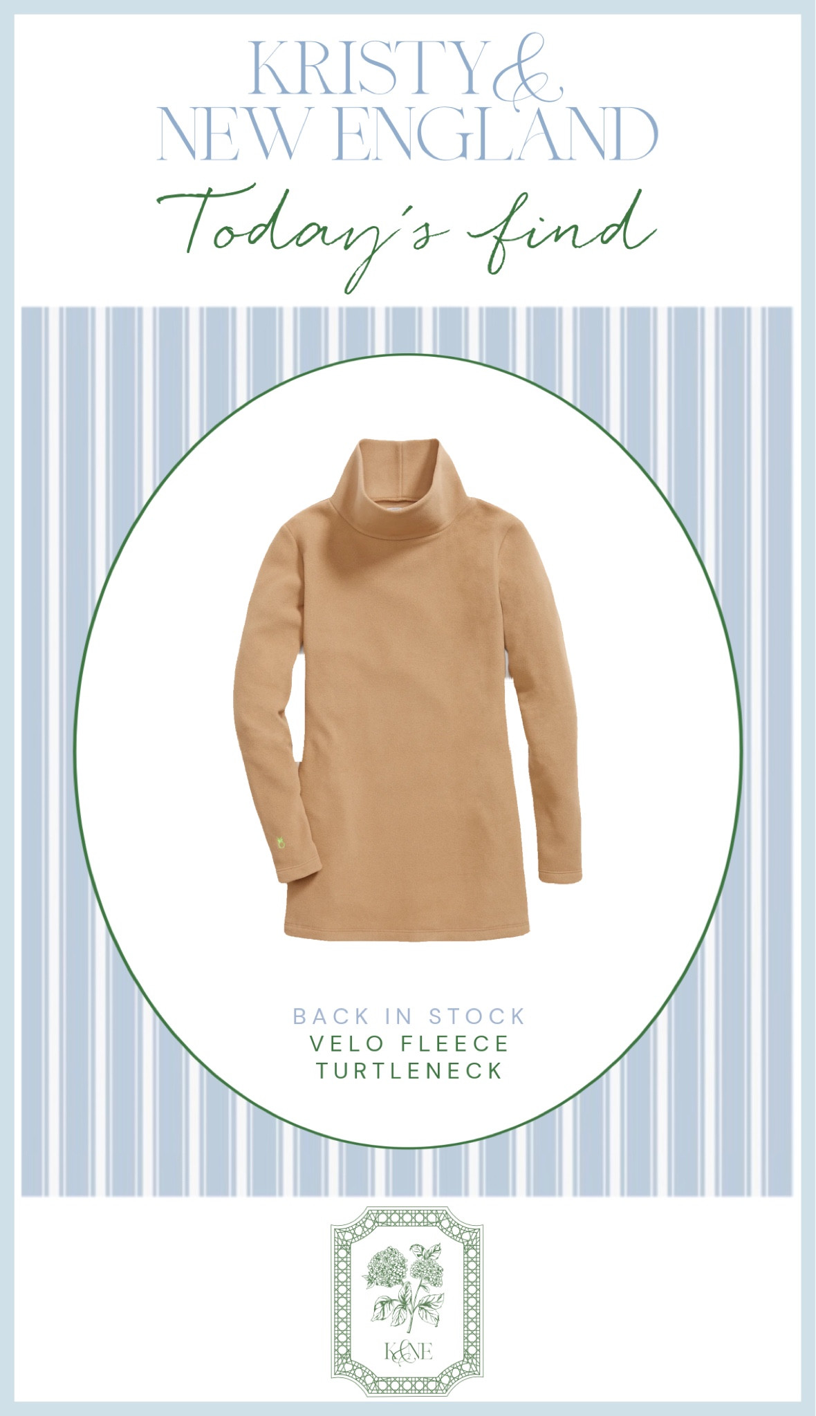 Back in Stock 🔔 my favorite fleece turtleneck 