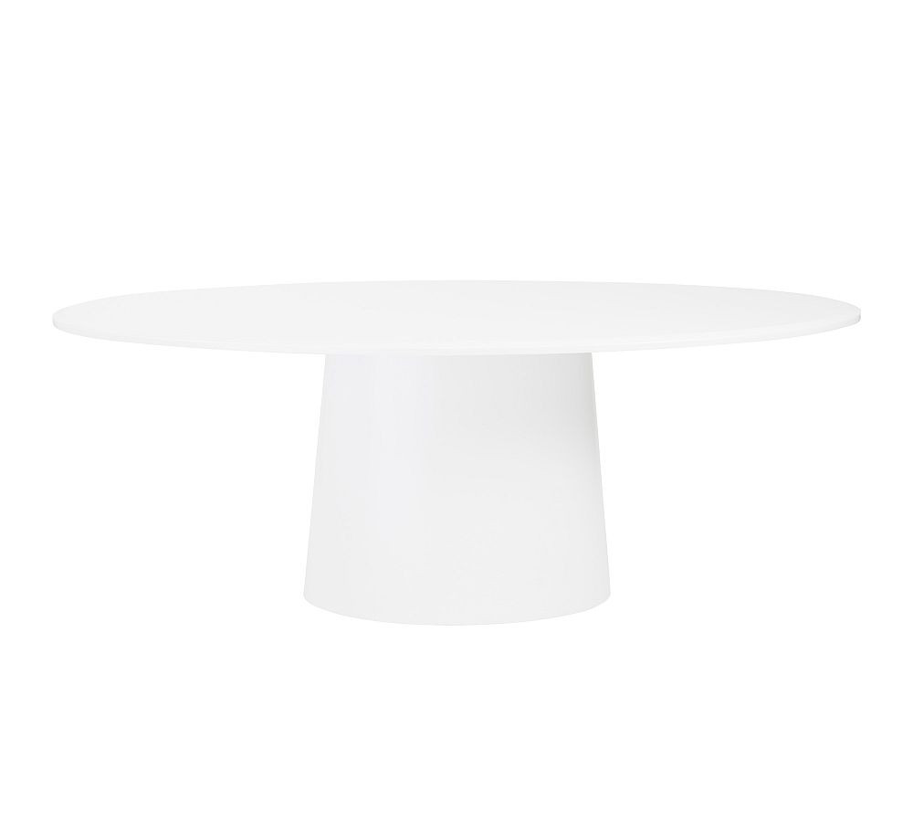 Cleary Oval Pedestal Dining Table (78.5") | Pottery Barn (US)