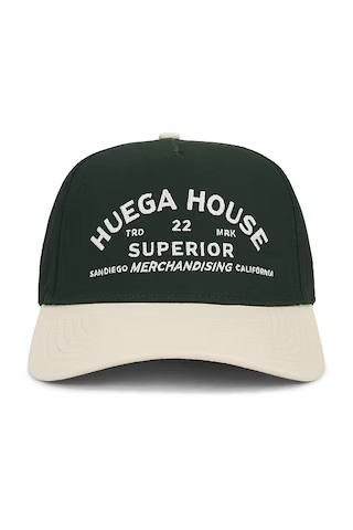 Huega House Trademark Hat in Natural & Green from Revolve.com | Revolve Clothing (Global)