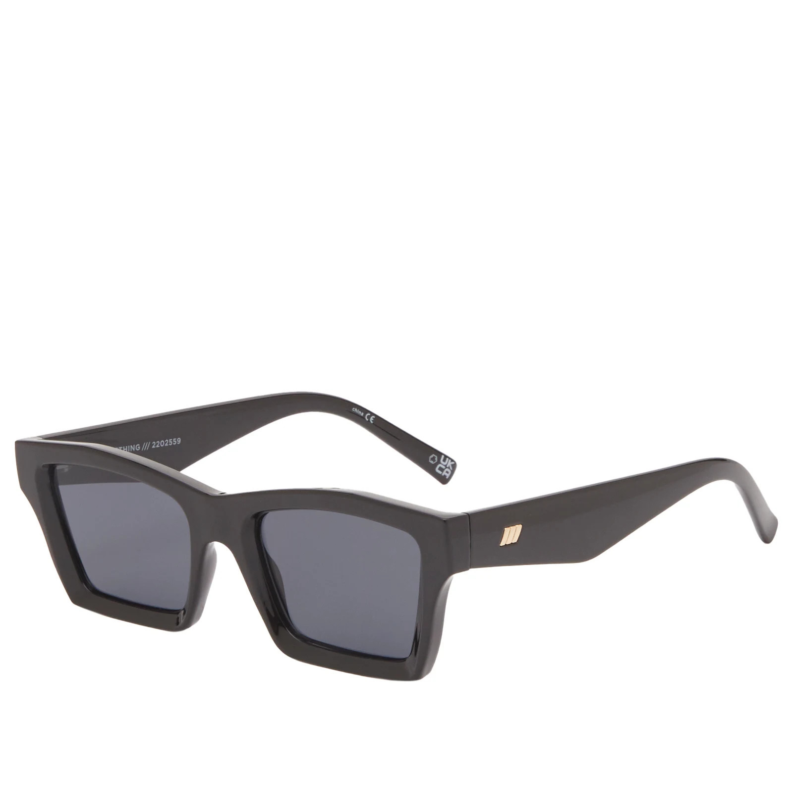 Le Specs Something Sunglasses in Black | END. Clothing | END. Clothing