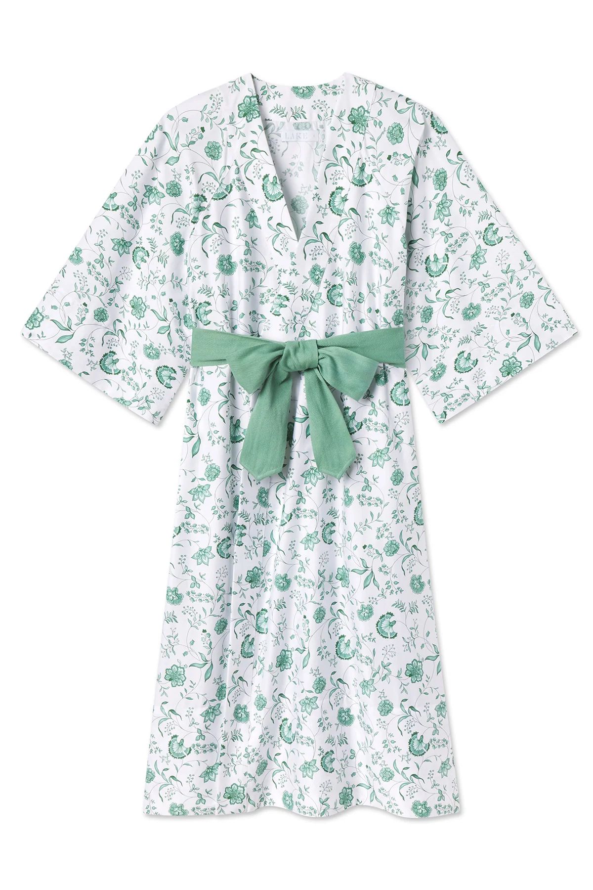Kimono Robe in Meadow Vines | Lake Pajamas