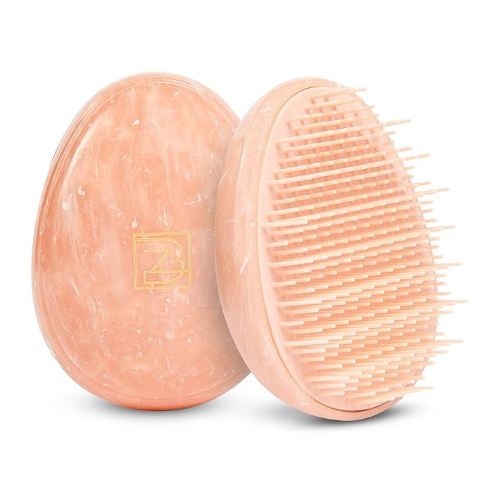 Mini Hair Brush for Women, Teens & Kids - Exfoliator Brush - Small Travel Brush for Thick Hair - ... | Amazon (US)