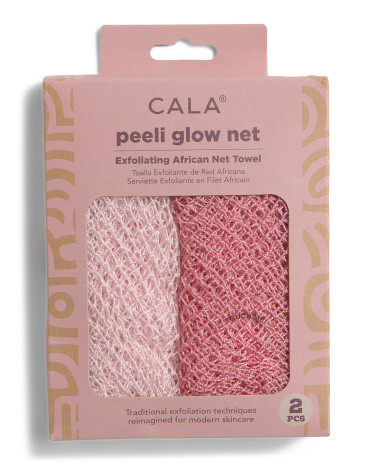 2Pc Exfoliating African Net Towels | TJ Maxx