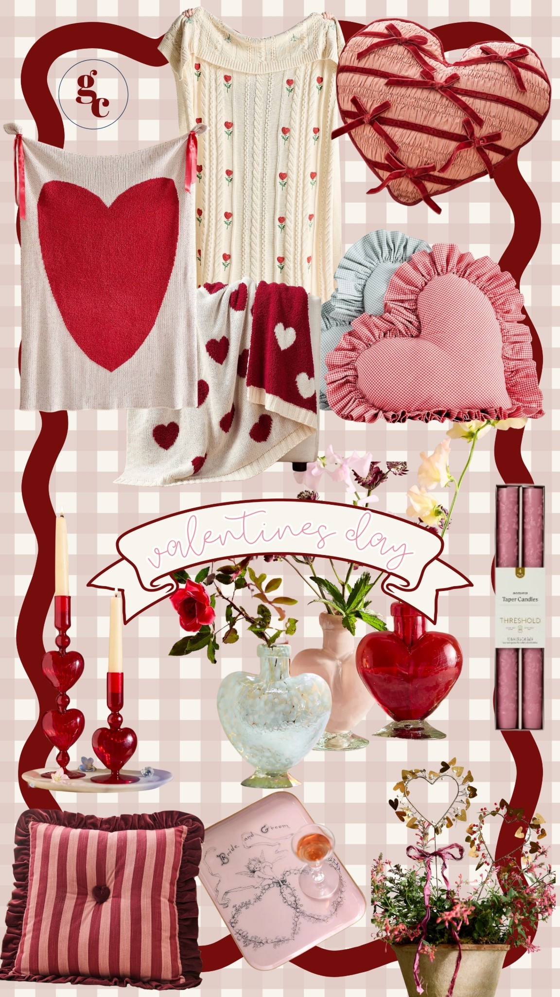 Valentine’s Day home decor you can’t live without! Well maybe you can but you shouldn’t have to!! So many heart pillows (love the gingham and ruffles and bows) throw blankets, and table top decor!

#LTKHome #LTKSeasonal