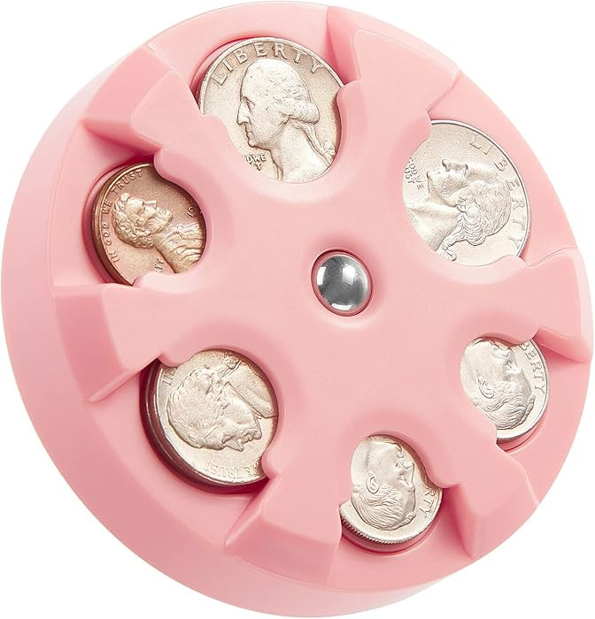 JOYTUTUS Coin Holder, Portable Coin Change Organizer, Universal Coin Storage Coin Holder for Car,... | Amazon (US)