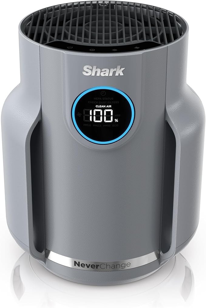 Shark Air Purifier for Home, NeverChange Compact Pro, for Bedroom, Nursery, Home Office, Dorm, HE... | Amazon (US)