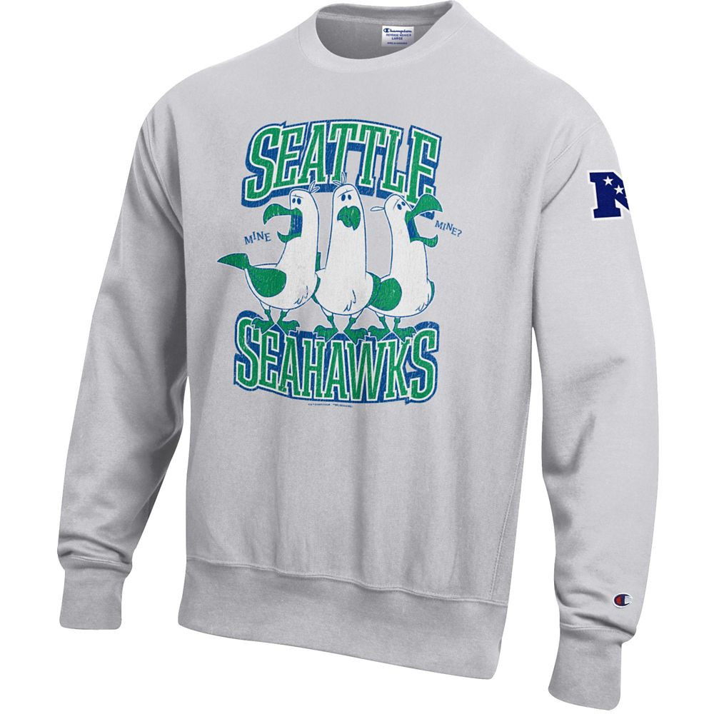 Finding Nemo Seagulls – Seattle Seahawks Pullover Sweatshirt for Adults – Disney | Champion N... | Disney Store
