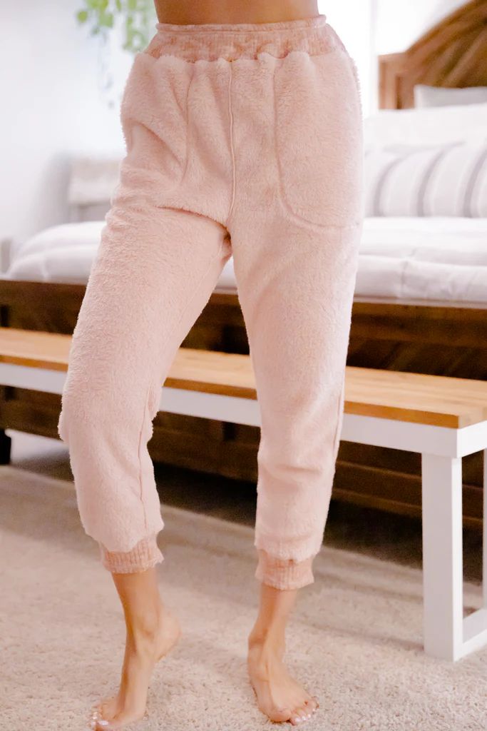 Feeling Your Best Baby Pink Joggers | The Mint Julep Boutique