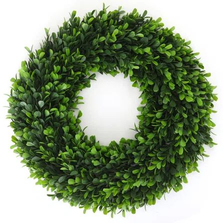 Faux Holly Greenery Wreath | Wayfair North America