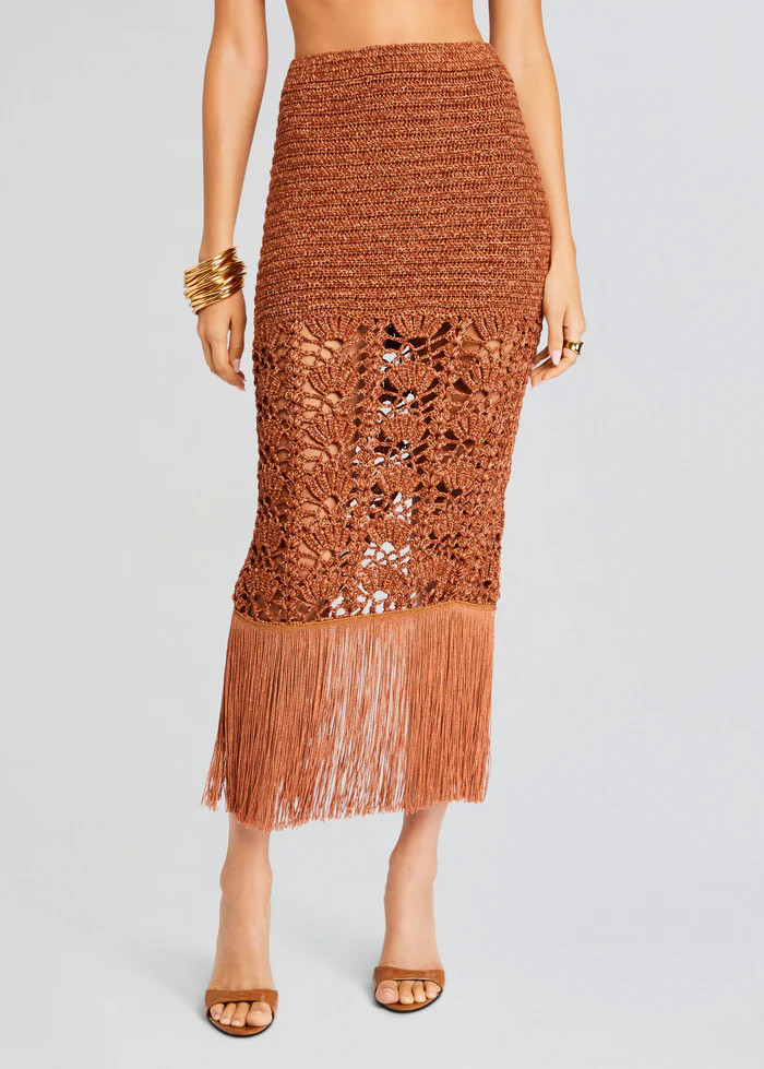 Naida Crochet Skirt | Retrofete