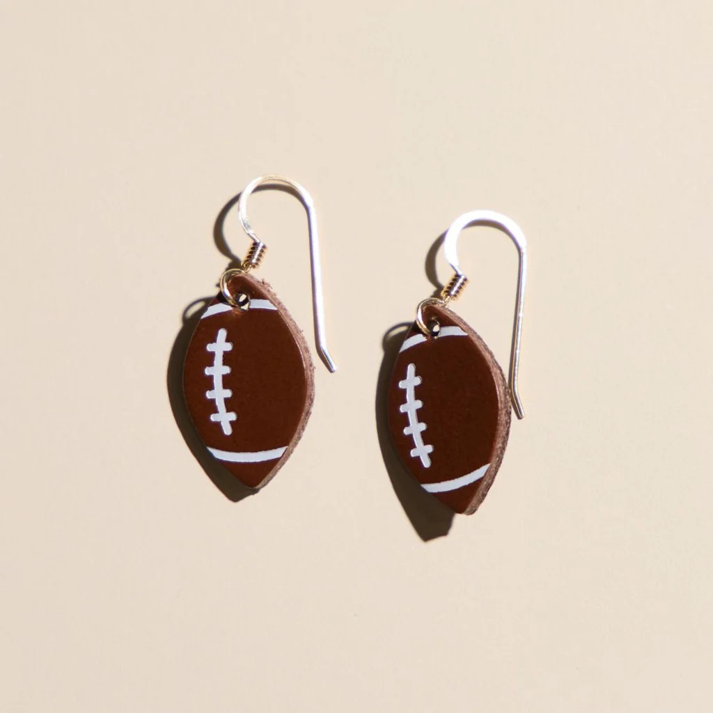 Mini Touchdown Earrings | Nickel and Suede