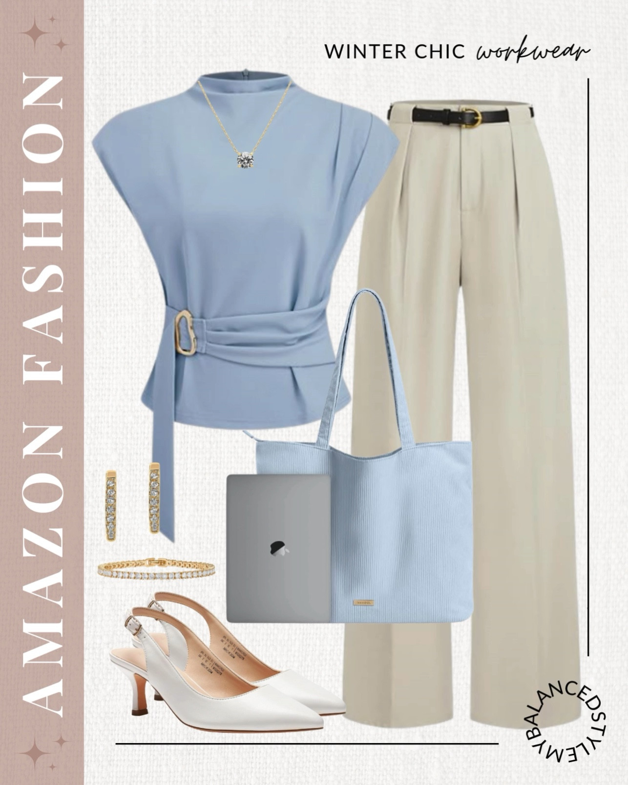 Amazon winter chic workwear

Winter office outfit ideas
Chic cold-weather work looks
Tailored blazer and trouser sets
Neutral knit sweaters for the office
Polished midi skirts with boots
Classic wool coats for work
Layered turtlenecks and blazers
Professional ankle boot outfits
Structured tote bag styling

#LTKSeasonal #LTKWorkwear #LTKootd