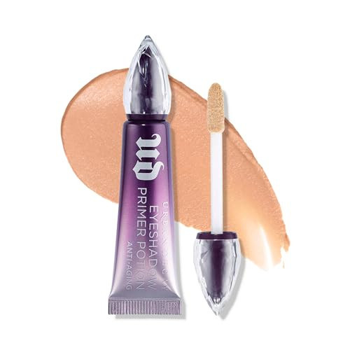 Urban Decay Anti-Aging Eyeshadow Primer Potion Travel Mini - Nude Eye Primer for Crease-Resistant & Long-Lasting Makeup, Improves Look of Fine Lines & Texture, Smooths & Preps Eyelid Base - 0.16 fl oz | Amazon (US)