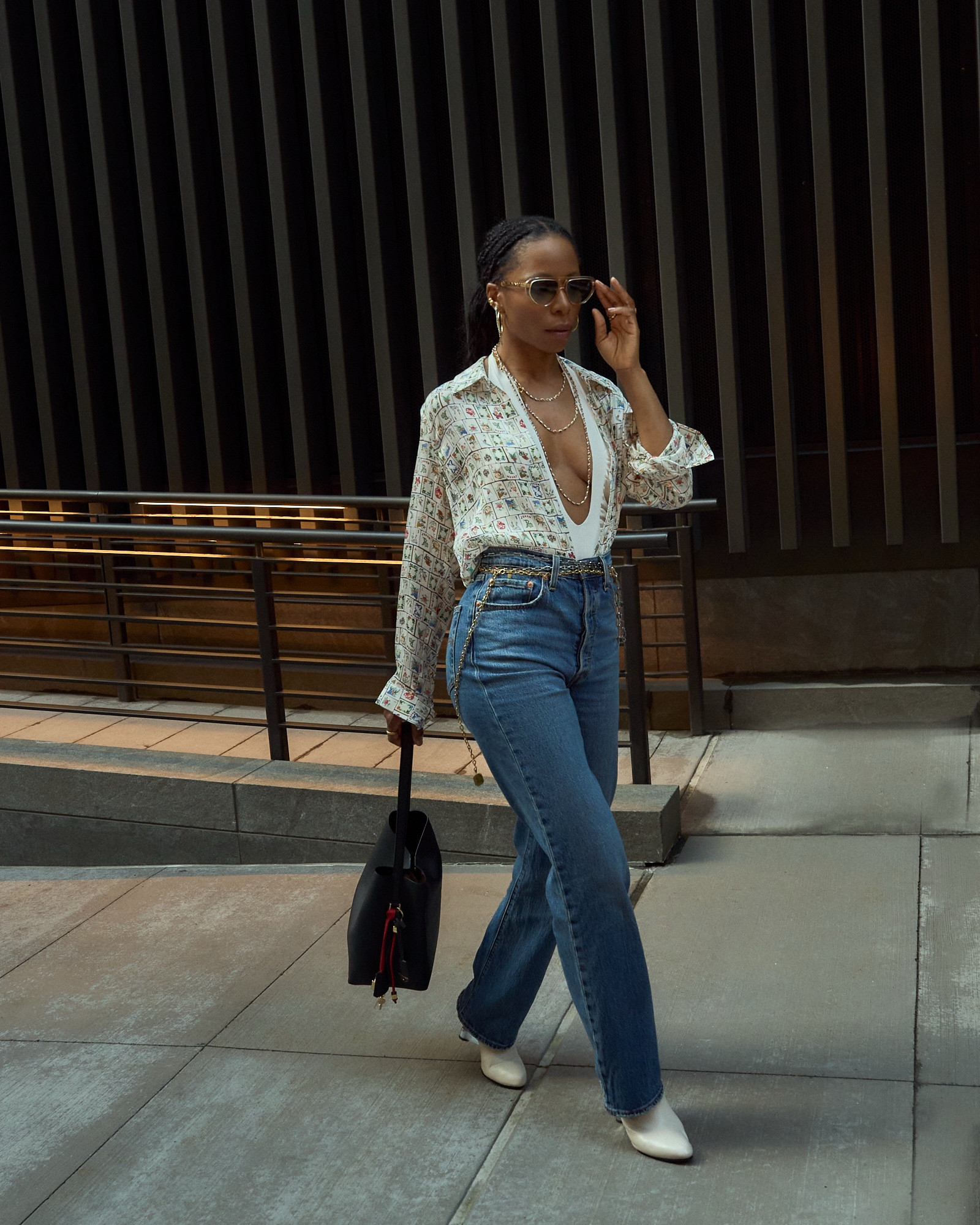 Jeans that qualify for date night. Chains that do the dressing up. Jewelry by Lapo Lounge✨

#LTKTall #LTKootd #LTKWorkwear