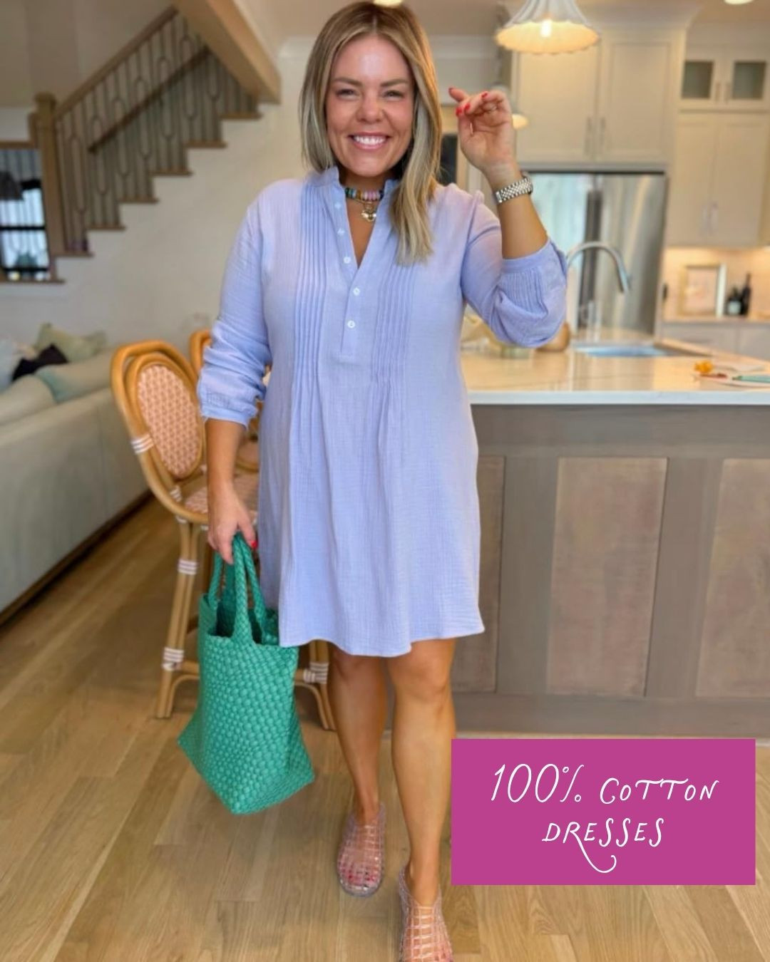 100% cotton dresses?! Yes please!!

#LTKgrwm #LTKootd #LTKSeasonal
