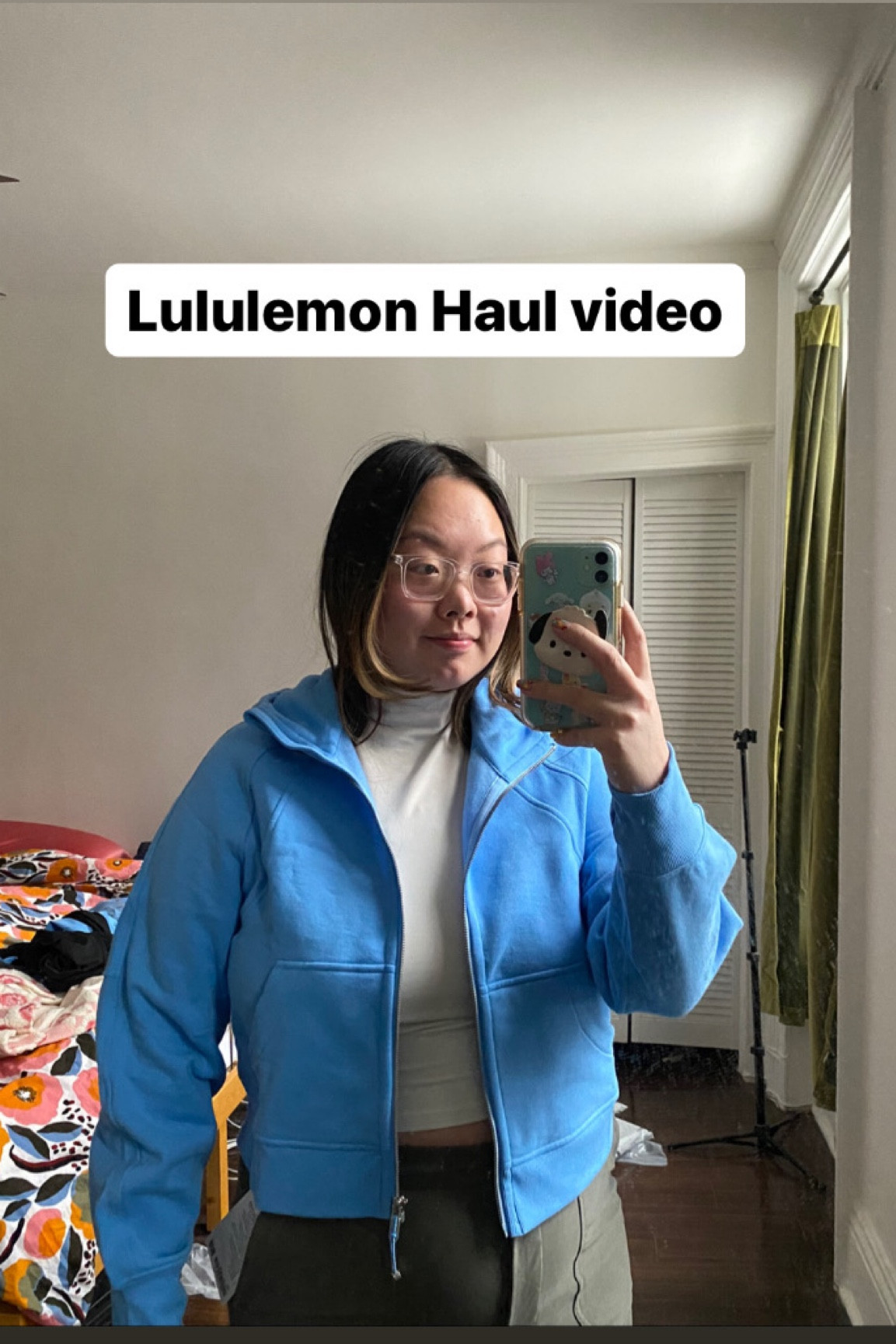 All the pieces I showed in my Lululemon haul video
