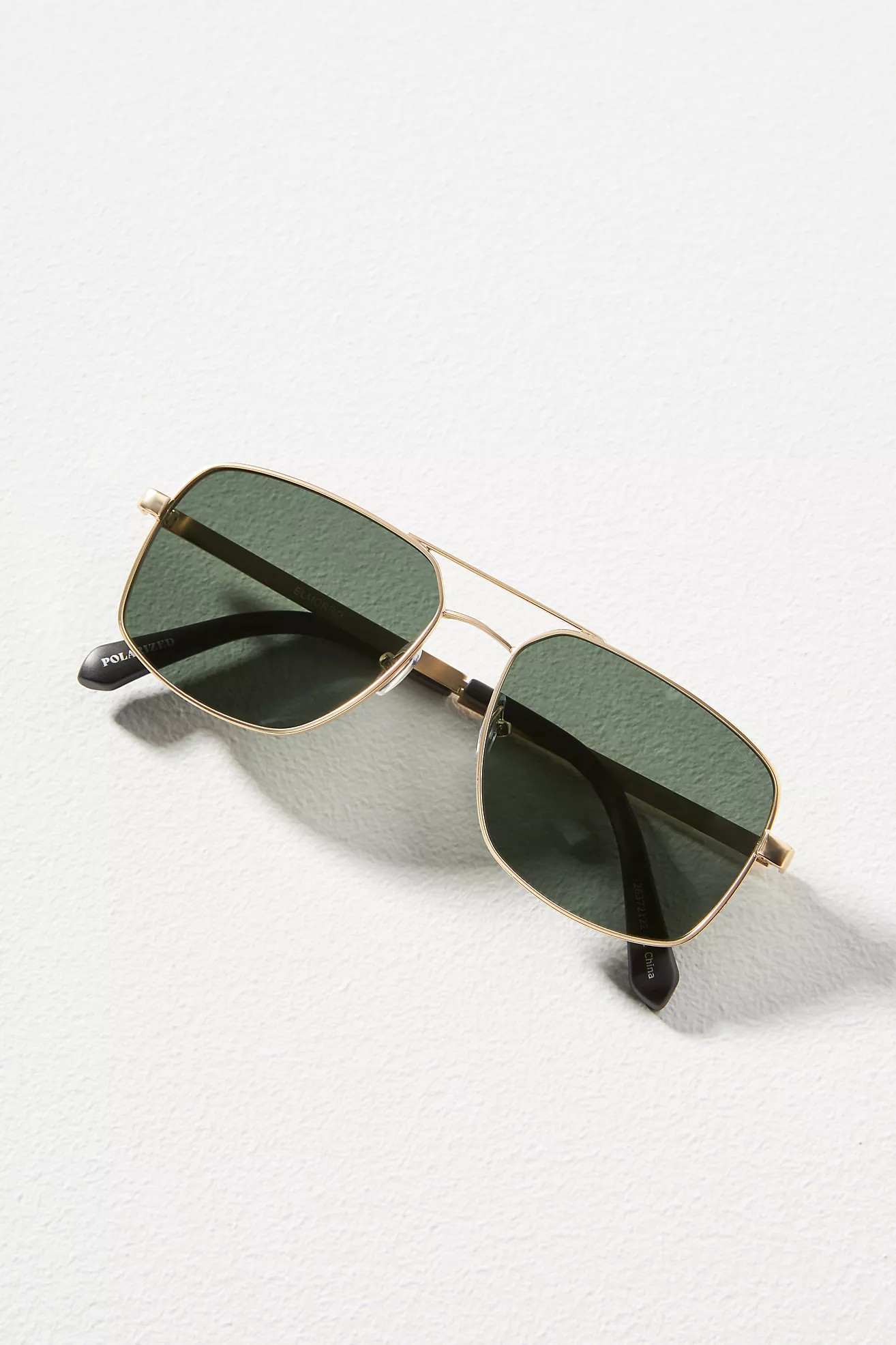 I-SEA El Morro Polarized Aviator Sunglasses | Anthropologie (US)