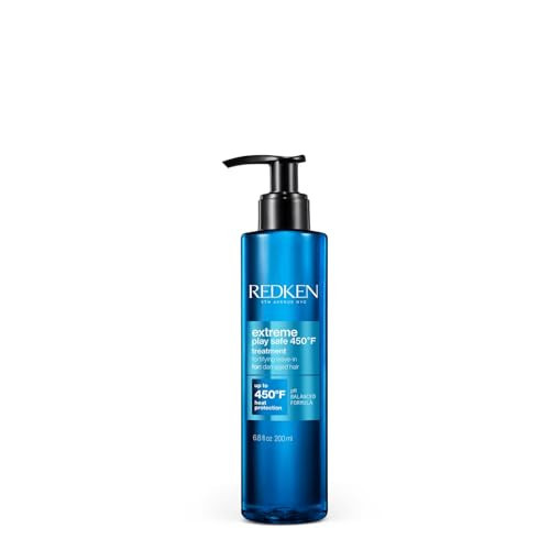 Redken Extreme Play Safe Heat Protectant Spray & Leave In Conditioner| For All Hair Types | Helps Reduce The Appearance of Split Ends | With Tourmaline | 6.8 Fl Oz | Amazon (US)