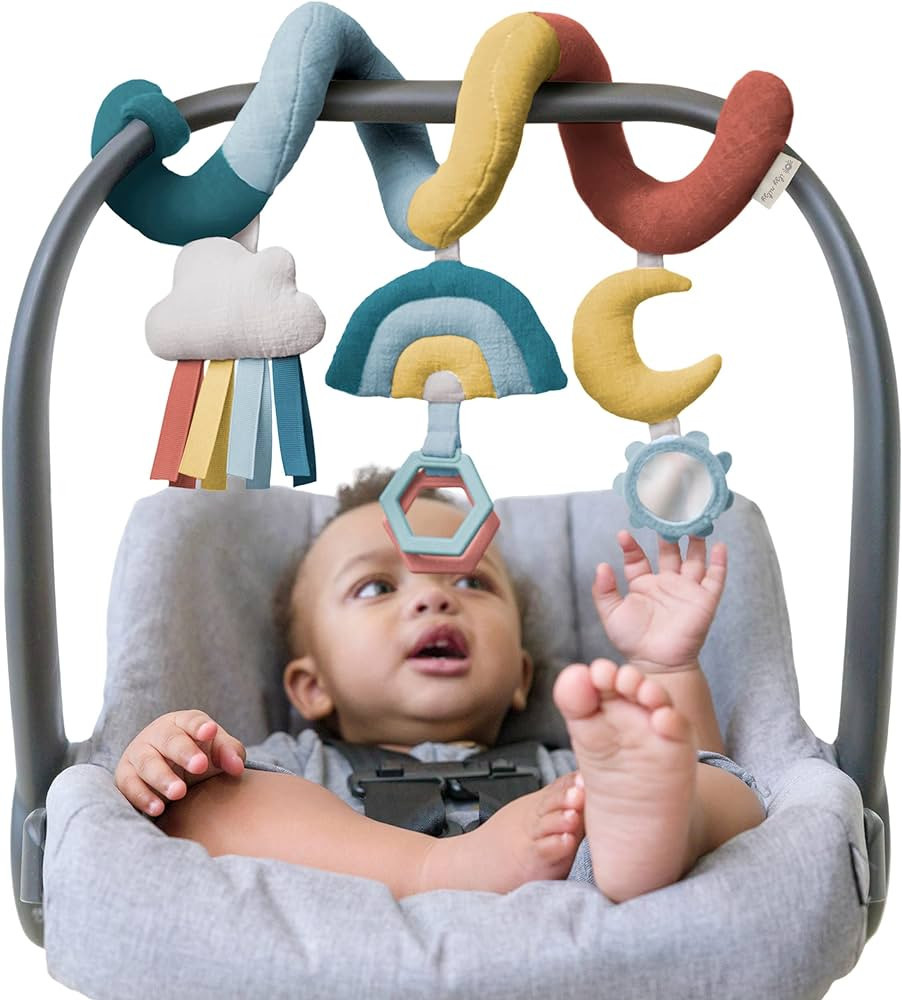 Itzy Ritzy Spiral Car Seat & Stroller Activity Toy - Stroller & Car Seat Toys for Ages 0 Months a... | Amazon (US)