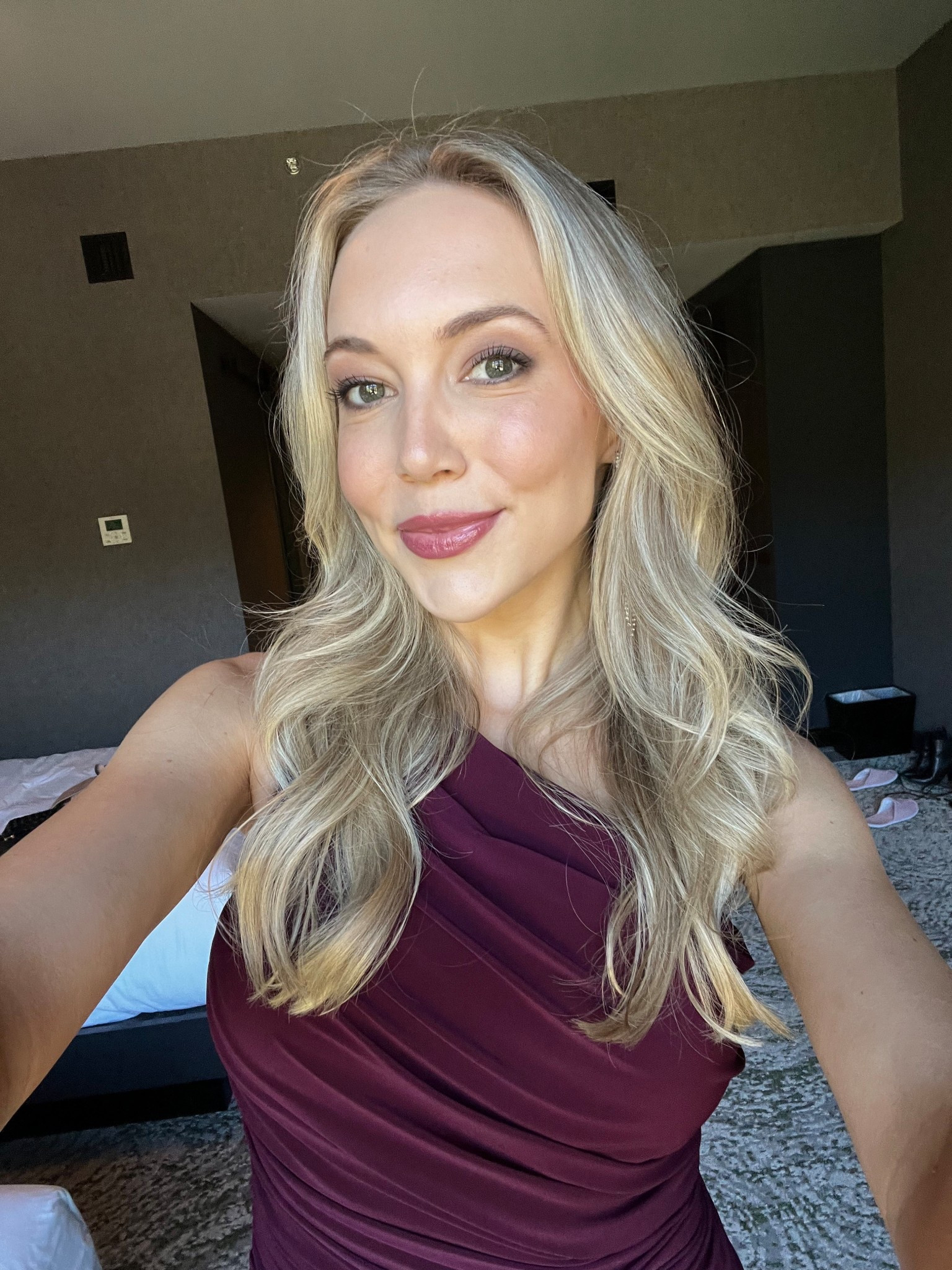 Wedding glam! Semi formal wedding hair, makeup , with Norma Kamali midi dress 

#LTKWedding #LTKFindsUnder100 #LTKFindsUnder50