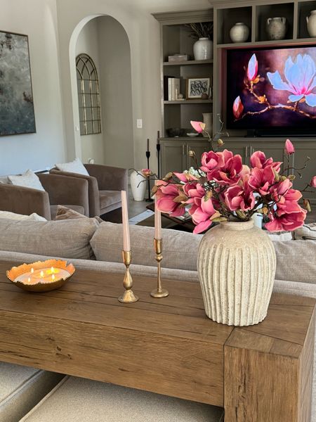 I’ve been looking for some Japanese magnolia stems everywhere! These are stunning! I used seven stems for this vasee

Japanese magnolia, faux Magnolia, spring floral, spring decor, Darby Creek 
Living room decor, console table 

#LTKhome #LTKfindsunder100 #LTKfindsunder50
