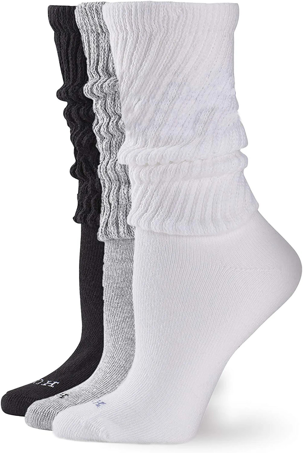 HUE Women's Slouch Sock 3 Pair Pack | Amazon (US)
