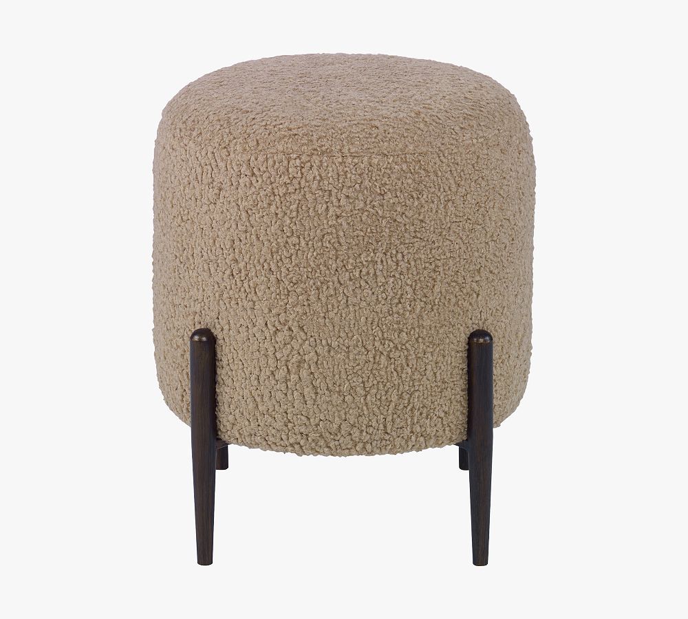 Cassiopeia Upholstered Ottoman | Pottery Barn (US)