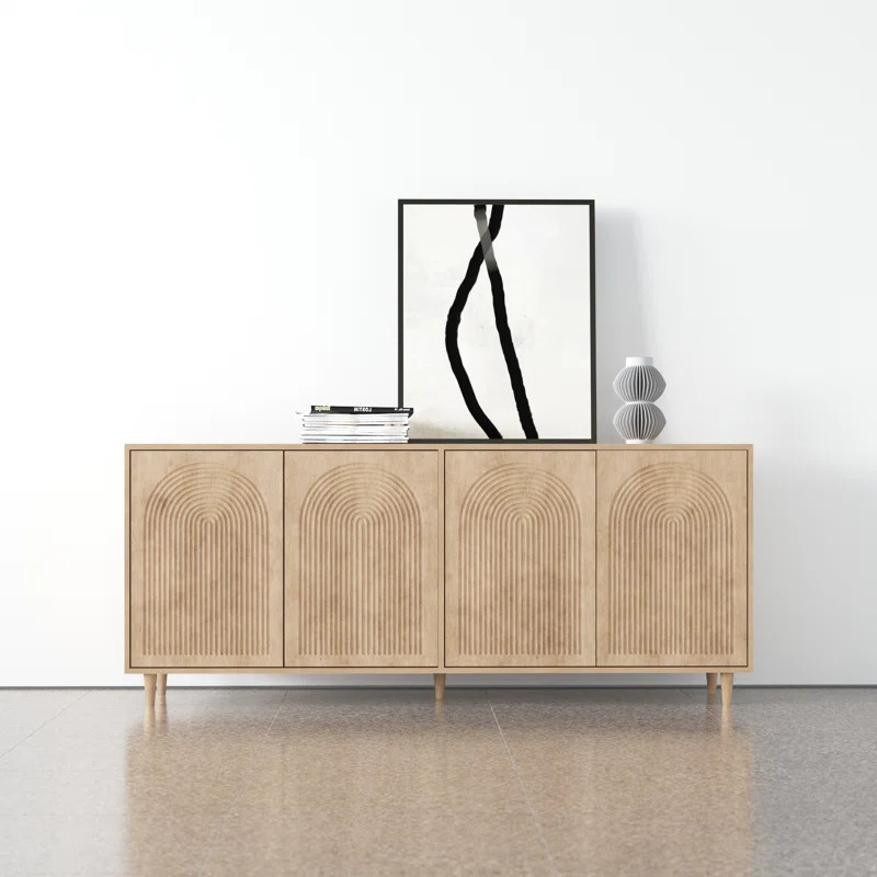 AllModern Claudia 71.75'' Wide Mango Solid Wood Sideboard & Reviews | Wayfair | Wayfair North America