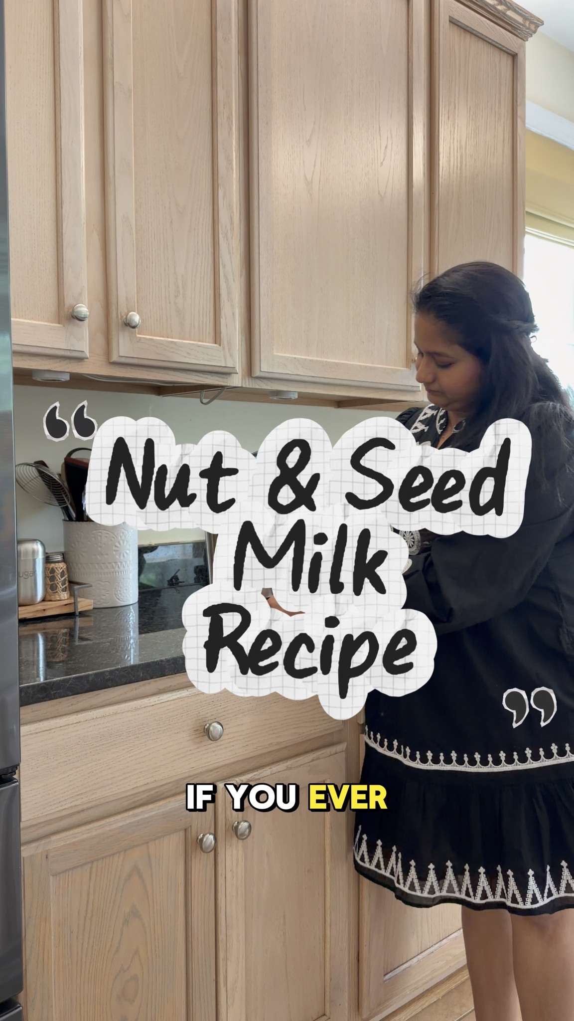 Almond cow Nut milk maker. 
If you ever thought making nut milk at home is too much work, I recommend this nut milk maker 

#LTKHome
