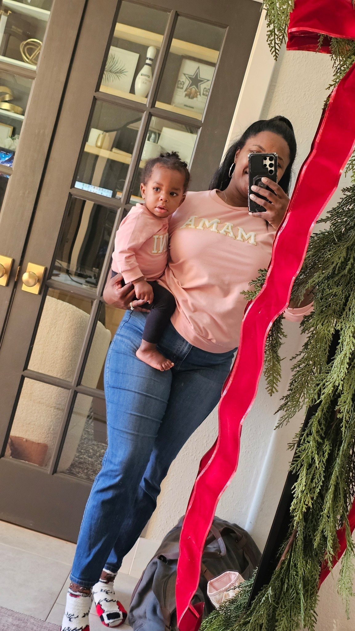 Matching mama and mini sweaters! I love matching outfits with baby  

#LTKBaby #LTKGiftGuide #LTKootd