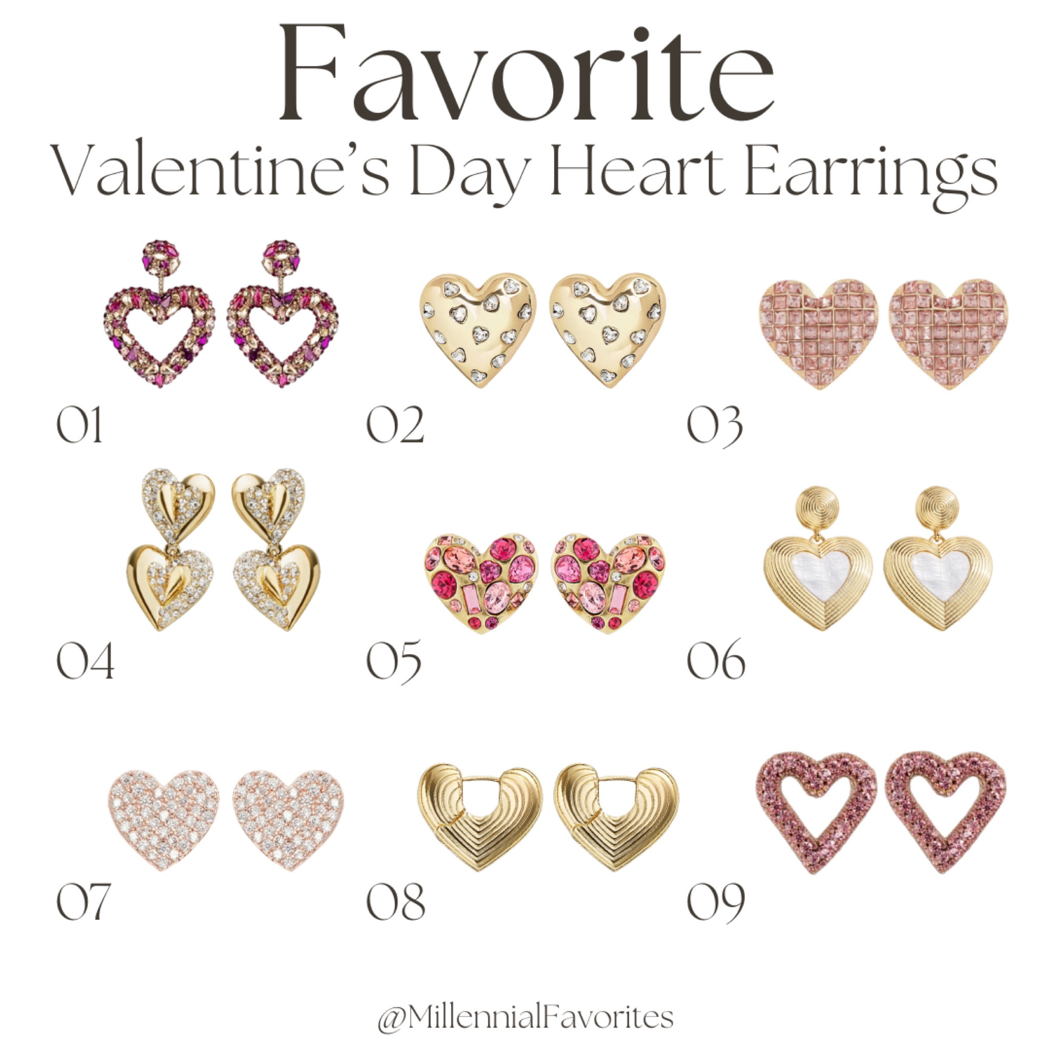 These are a few of my favorite Valentine’s Day heart earrings? Which are you wearing on February 14th?

#LTKsalealert #LTKparties #LTKstyletip