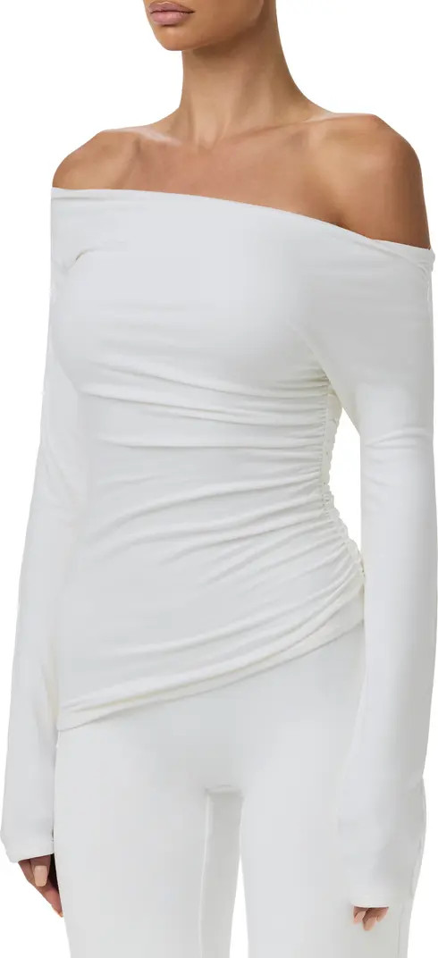 Off the Shoulder Ruched Top | Nordstrom