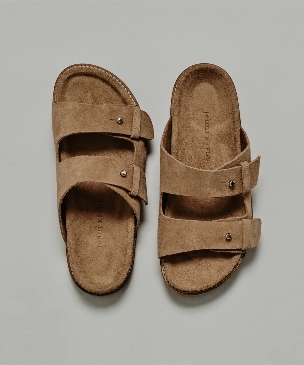 Suede Hutton Slide Sandal | Jenni Kayne