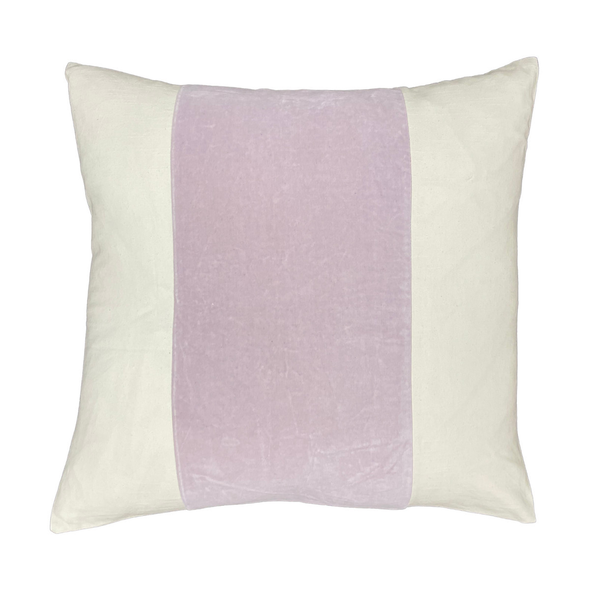 22x22 Velvet Panel Pillow Cover - Lavender | Laura Park Designs