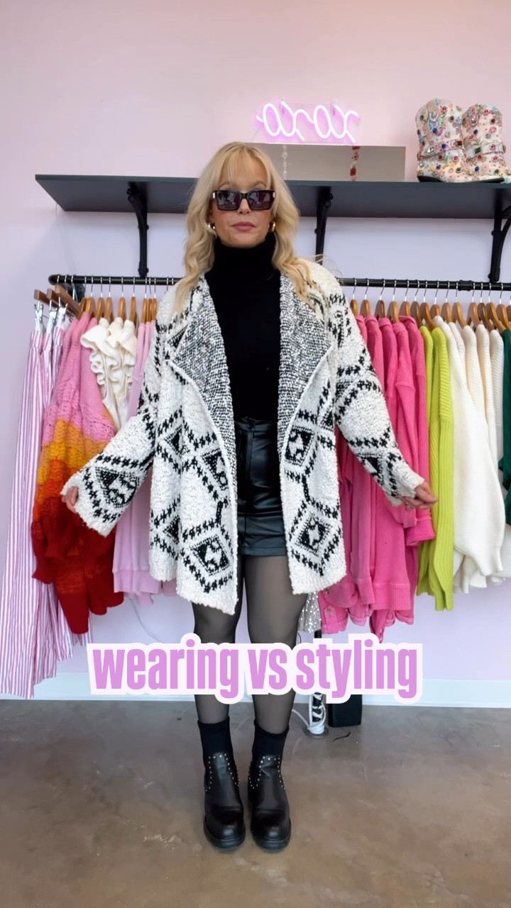 Winter outfit inspo ❄️🖤 

Amazon finds, Amazon fashion, fleece lined tights, how to style, winter outfits, Aspen outfit, Jackson hole outfit 

#LTKStyleTip #LTKWatchNow #LTKSeasonal
