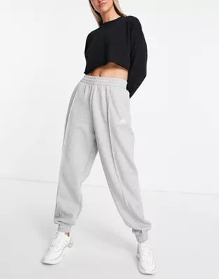 adidas Lounge Studio joggers in grey | ASOS (Global)