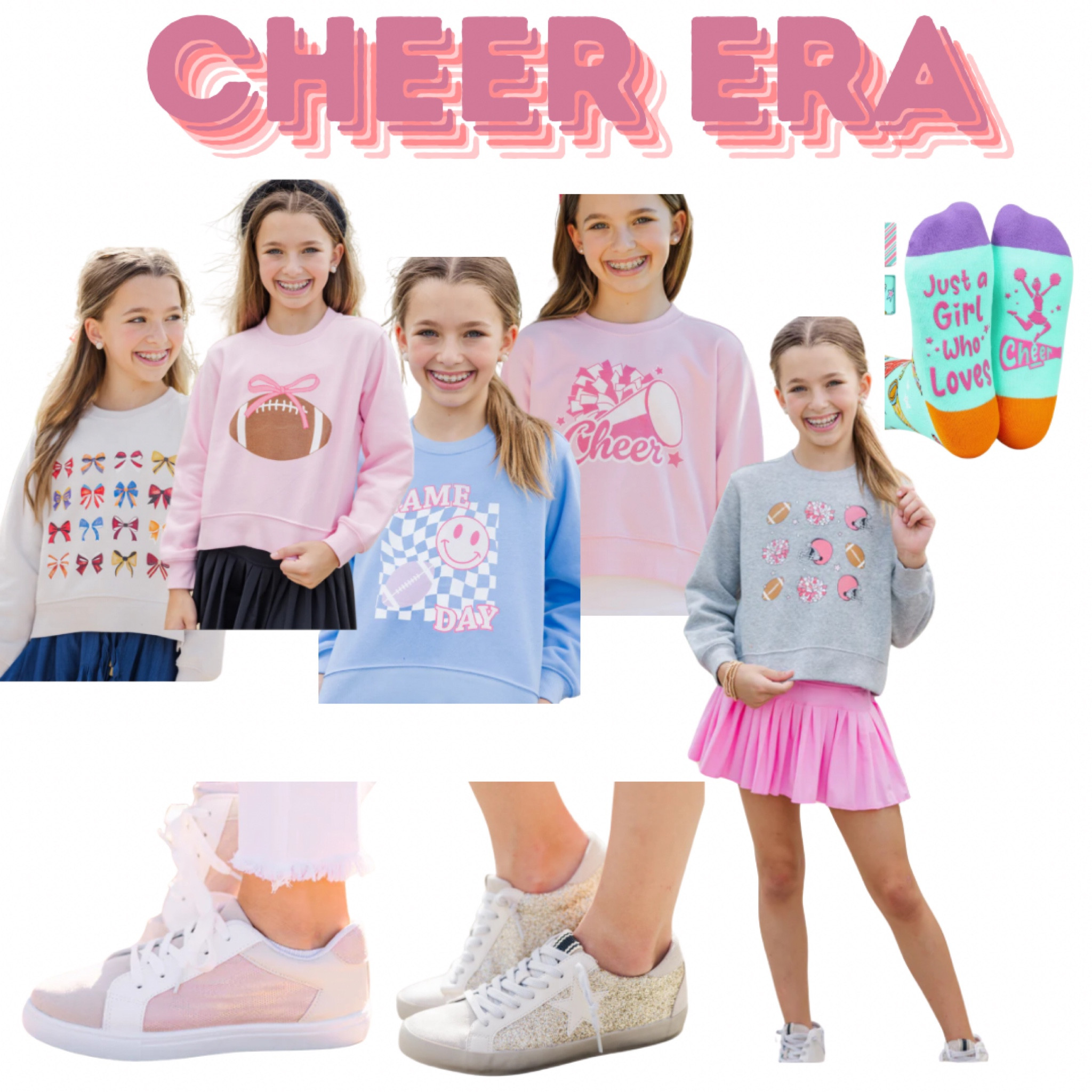 ✨ Cheer on in style! ✨ From adorable outfits to must-have accessories, all the cheer gear your girls need. Shop the cutest looks at The Mint Julep Store and Amazon. Let the spirit shine bright! 💖📣 #CheerStyle #MintJulepStore #AmazonFinds #CheerAccessories #cheeera #amazon #cheertobeheard

#LTKFamily #LTKKids #LTKActive