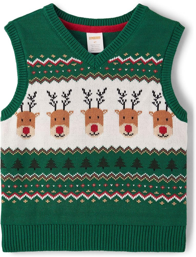 Gymboree Boys and Toddler Sweater Vests | Amazon (US)