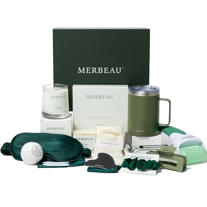 Luxury Self Care 13 Piece Gift Set – Non-Toxic, Clean Ingredients, Naturally-Scented Essential ... | Amazon (US)