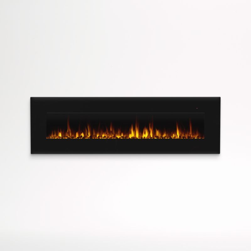 Corretto 72" Fireplace | Crate and Barrel | Crate & Barrel