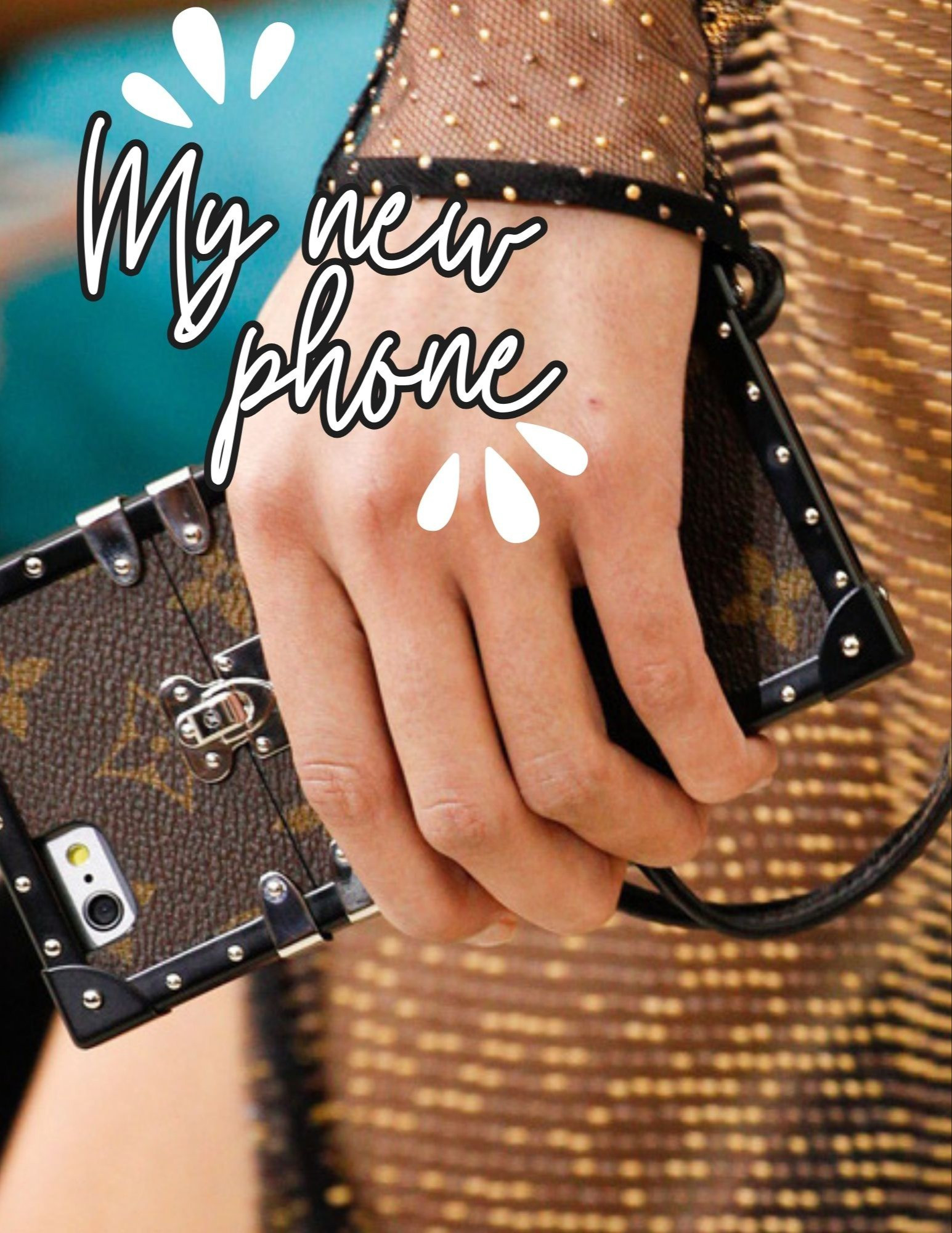 Louis Vuitton iphone trunk case. Iphone xs 

